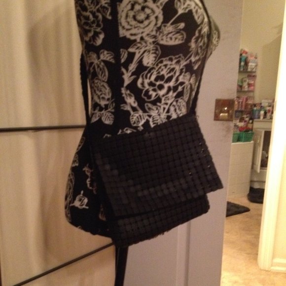 🆕 Dolls Kill Black Chain Mail Bag - Picture 2 of 12